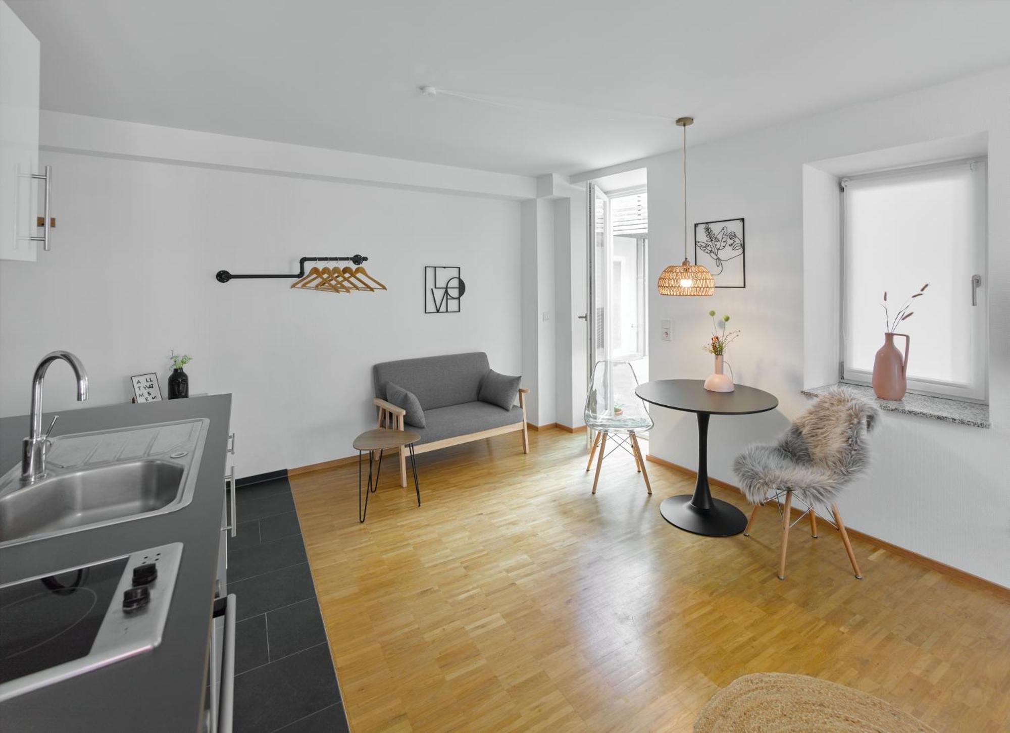 ☆Design Apartment Zentral☆200M Vom Marktplatz☆Ruhige Altstadtlage☆ Reutlingen Rum bild